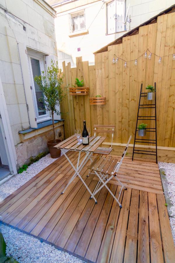 Le Chanzy-Terrasse Privative Сомюр Экстерьер фото